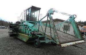 This 30 year old Aquatic Plant Harvester is still operational and in use.